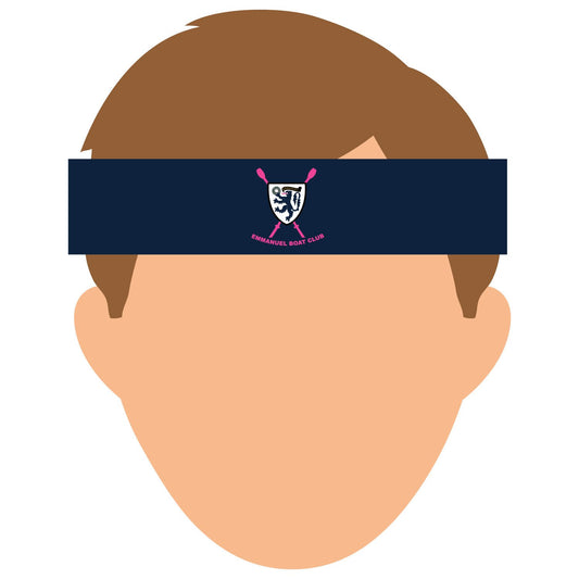 Emmanuel College Headband Navy