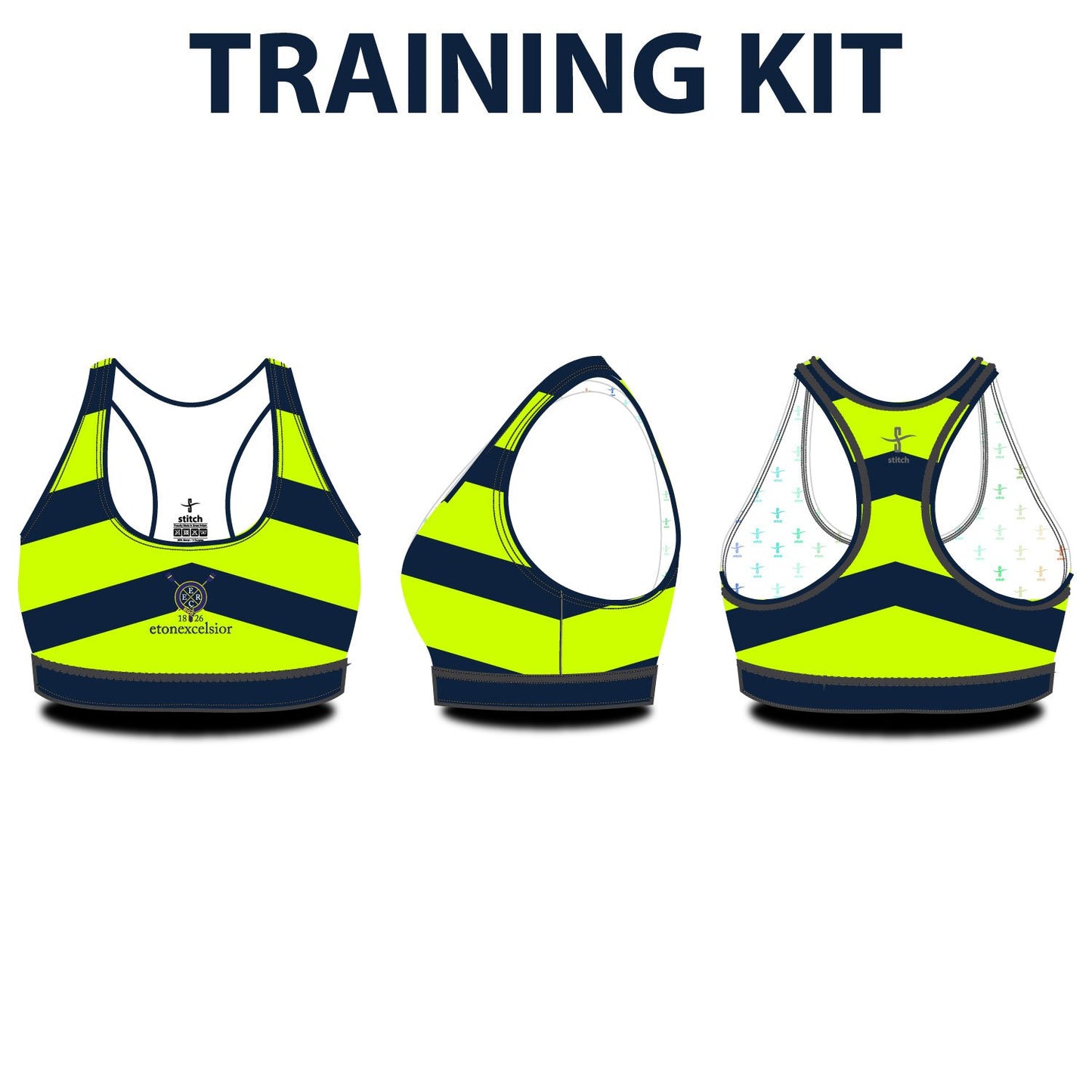 Eton Excelsior RC Training Chevron Sports Bra