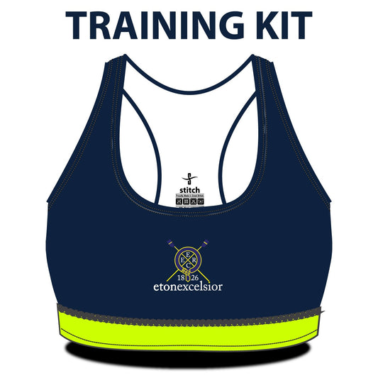 Eton Excelsior RC Training Hi Viz Hem Sports Bra