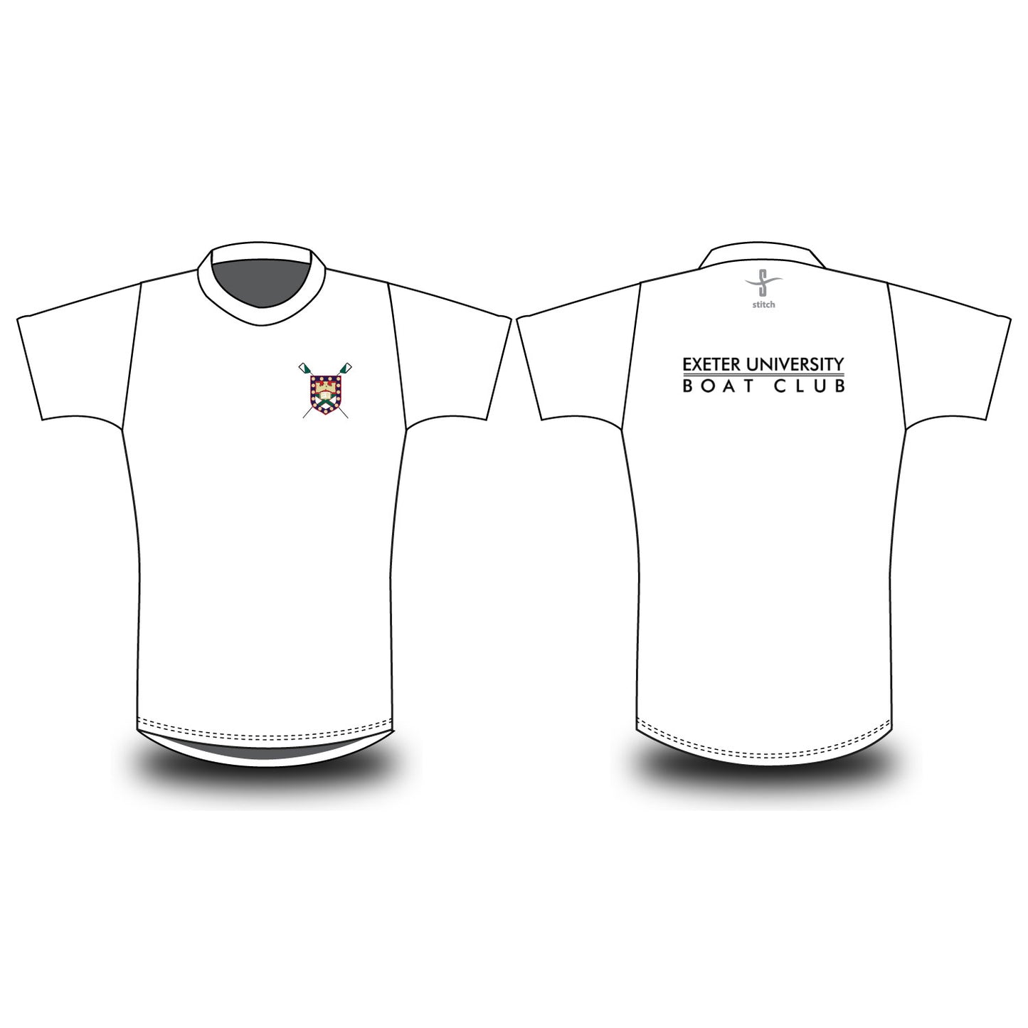 Exeter University Boat Club Crest T-shirt