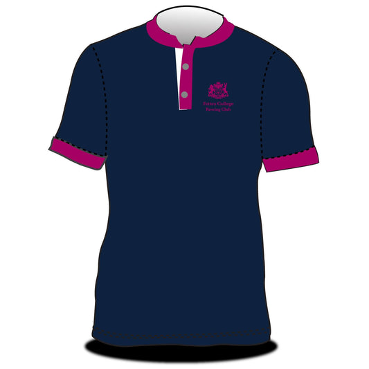 Fettes College Contrast Collar and Cuff Zephyr