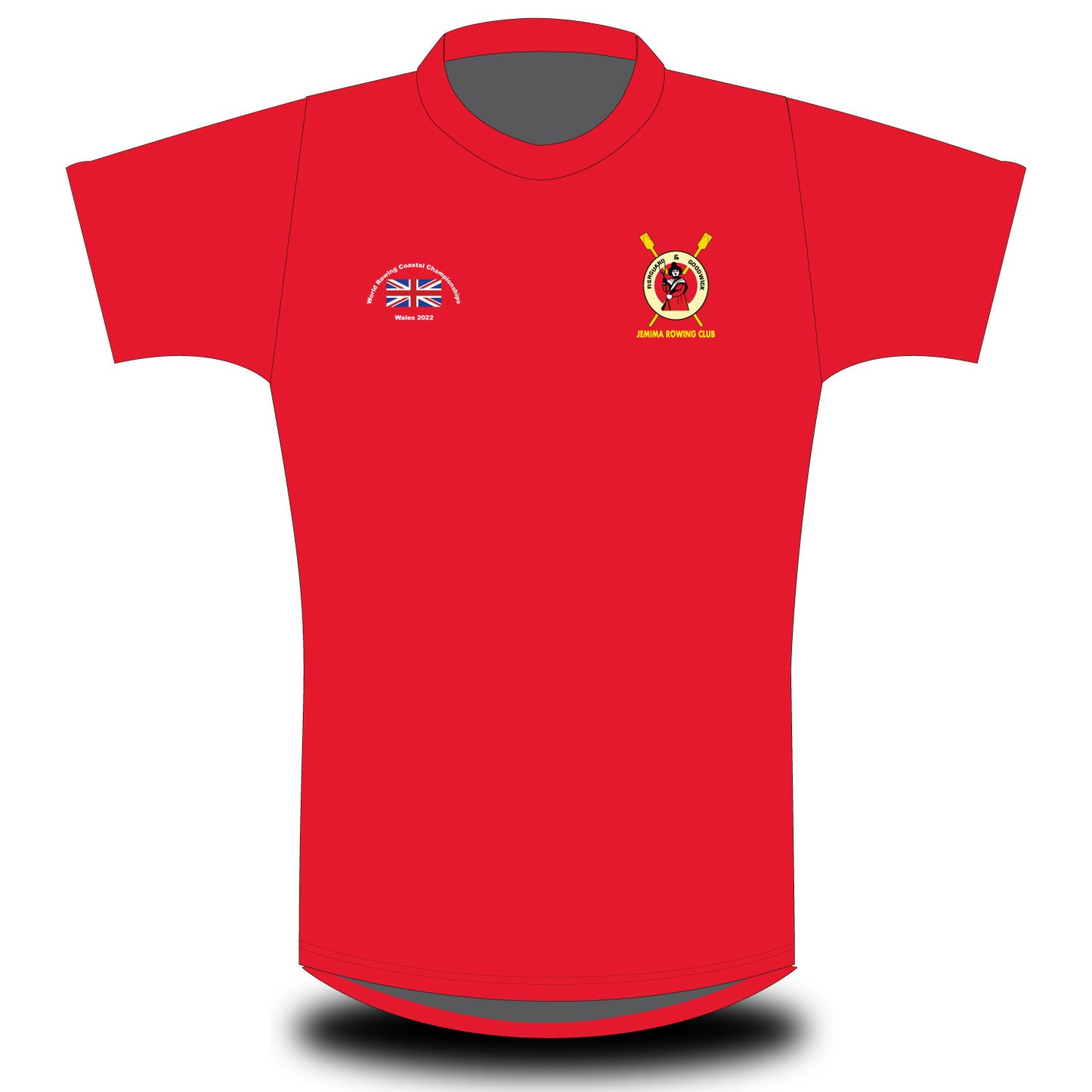 Fishguard and Goodwick WCR Red T-Shirt