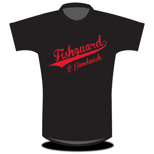 Fishguard and Goodwick WCR Black T-Shirt
