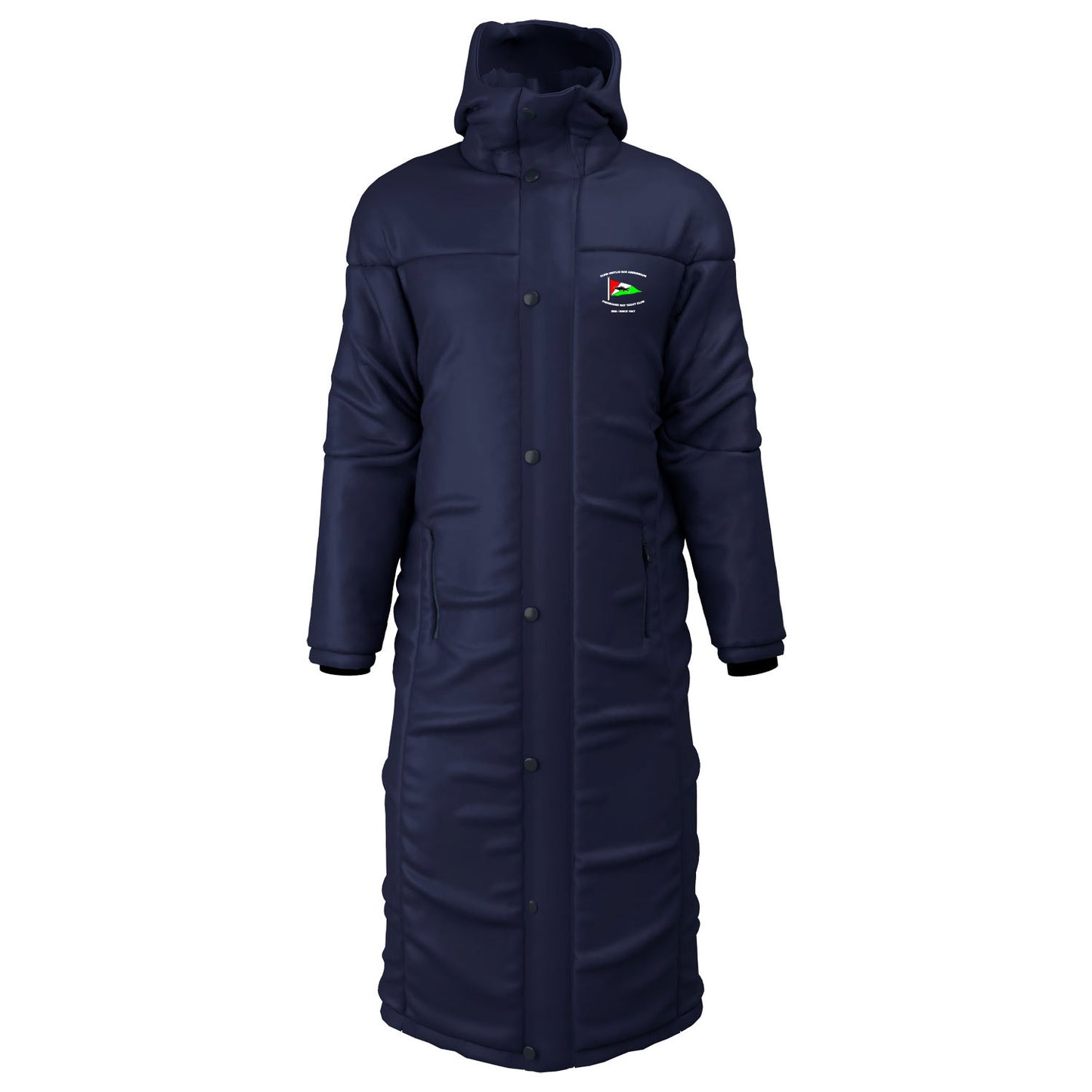 Fishguard Bay Yacht Club Contoured Thermal Long Coat