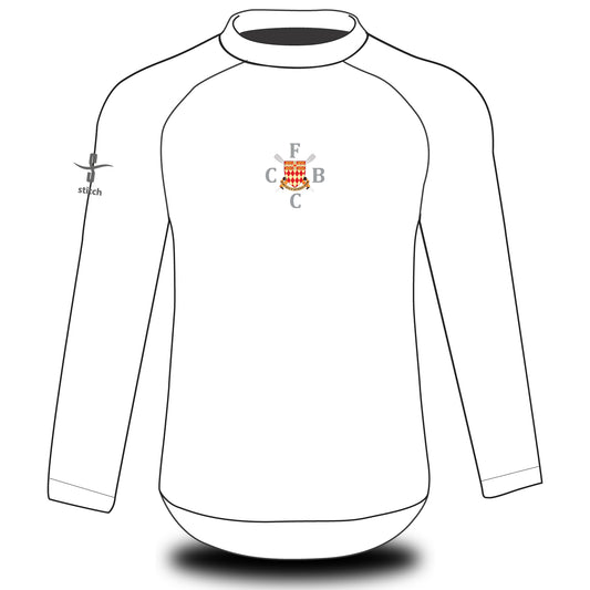 Fitzwilliam Long Sleeve Tech Top White