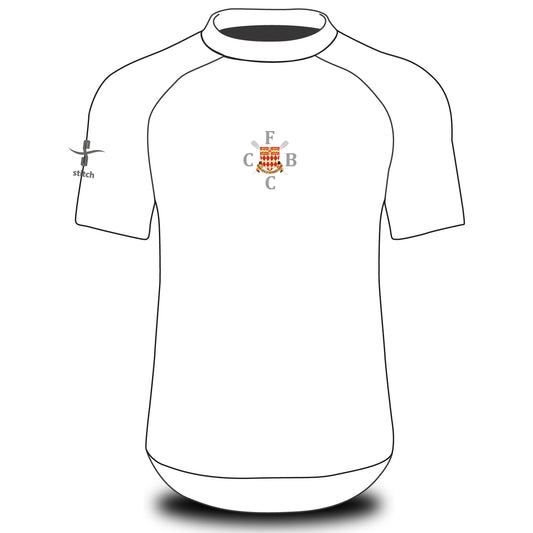 Fitzwilliam Short Sleeve Tech Top White