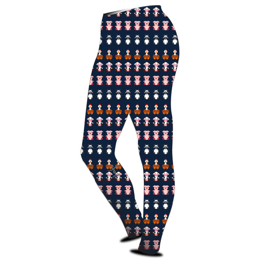 HAUBC 'Animals' Leggings