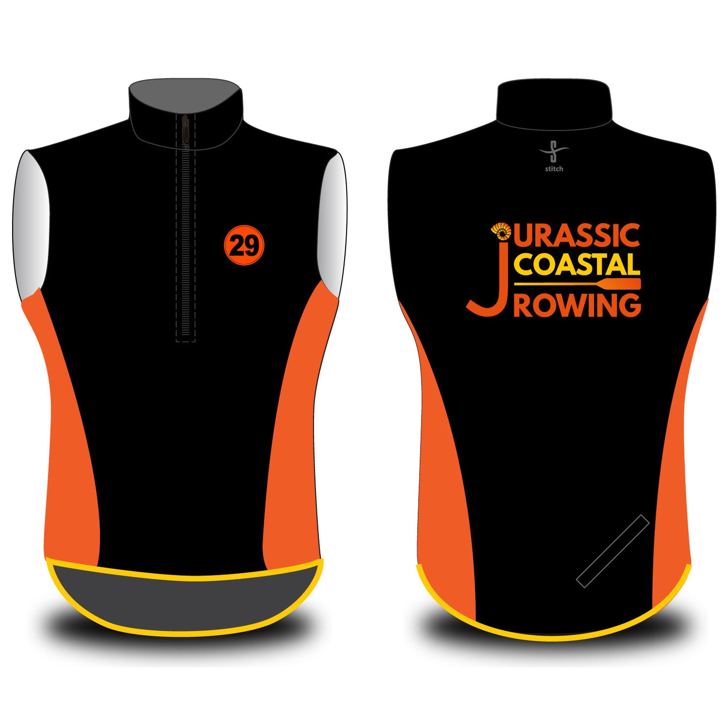 Jurassic Coastal Rowing Exmouth 24/7 Gilet