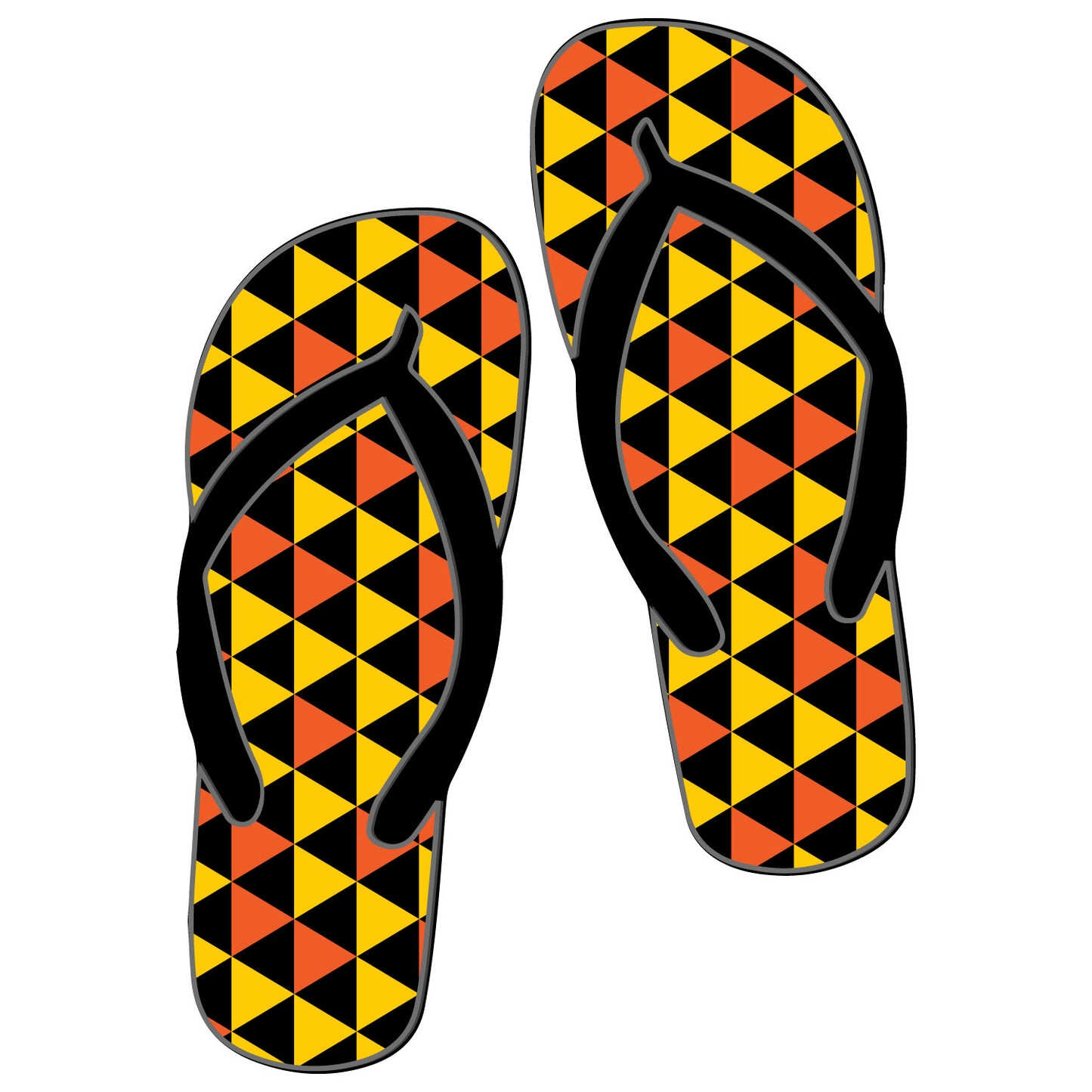 Jurassic Coastal Rowing Exmouth Flip Flops