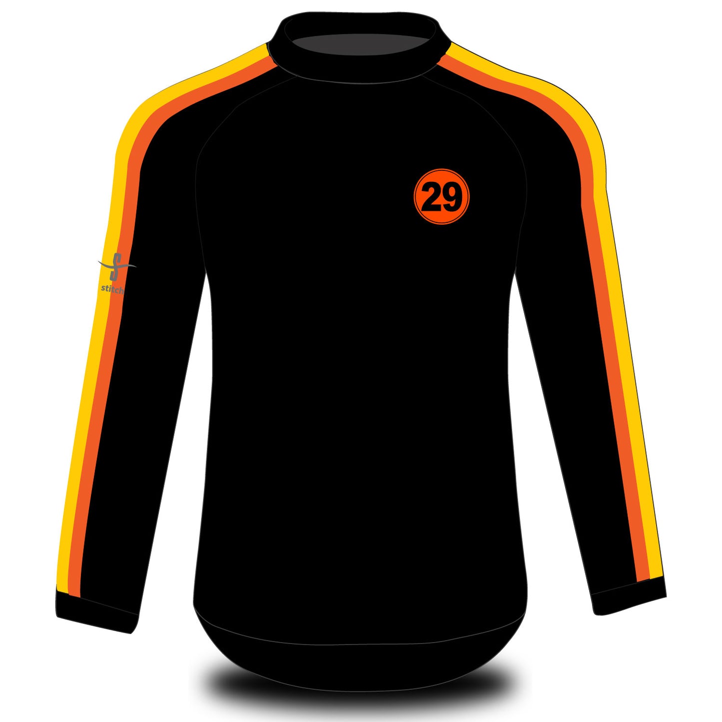 Jurassic Coastal Rowing Exmouth Tech Top Long Sleeve