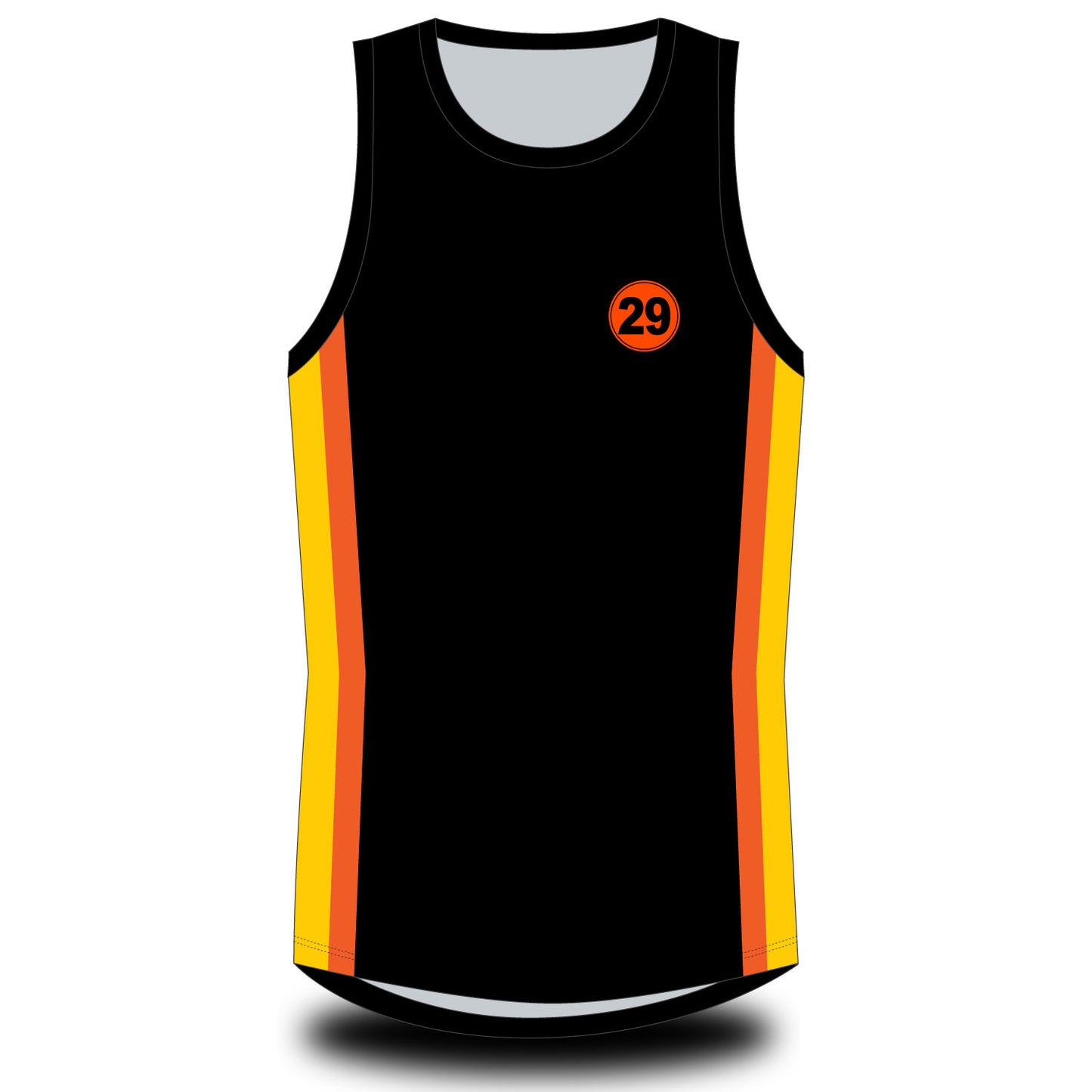 Jurassic Coastal Rowing Exmouth Sublimated Vest