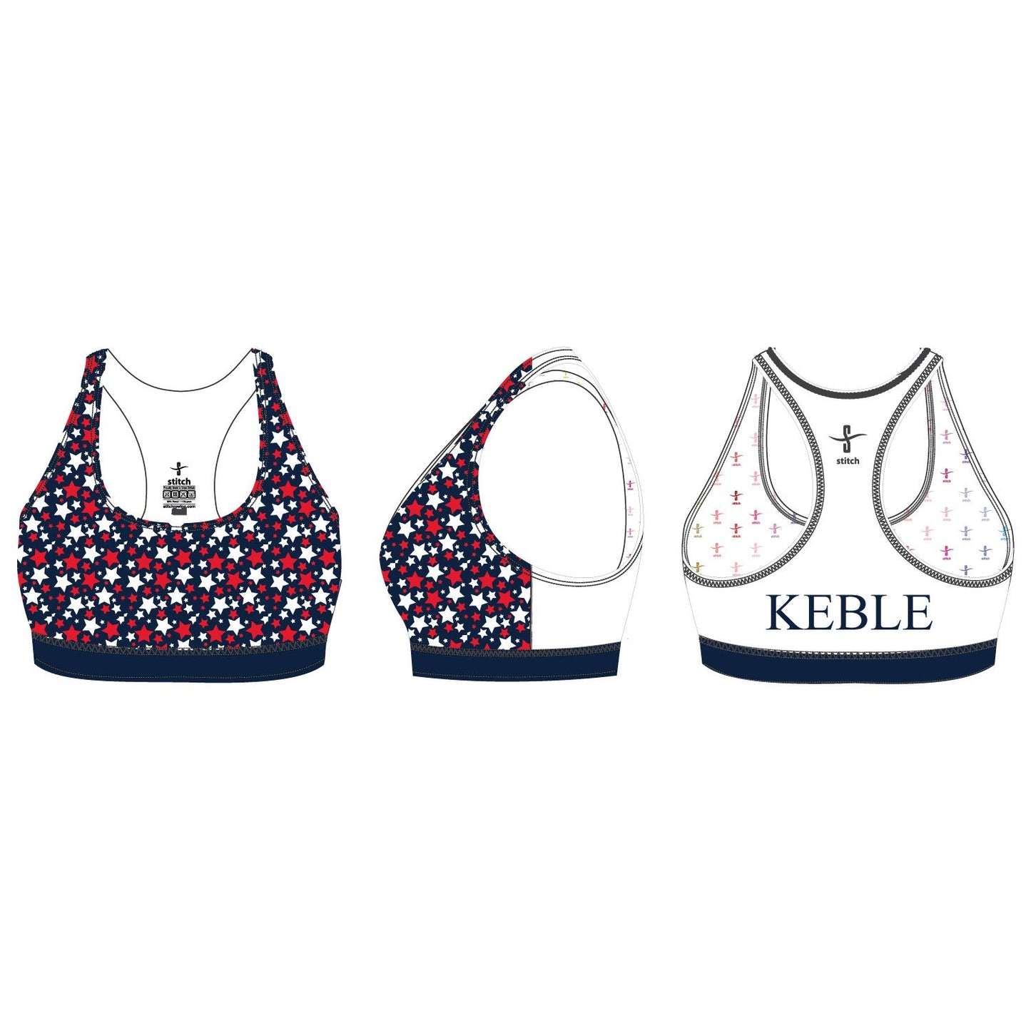 Keble College Oxford Star Bra