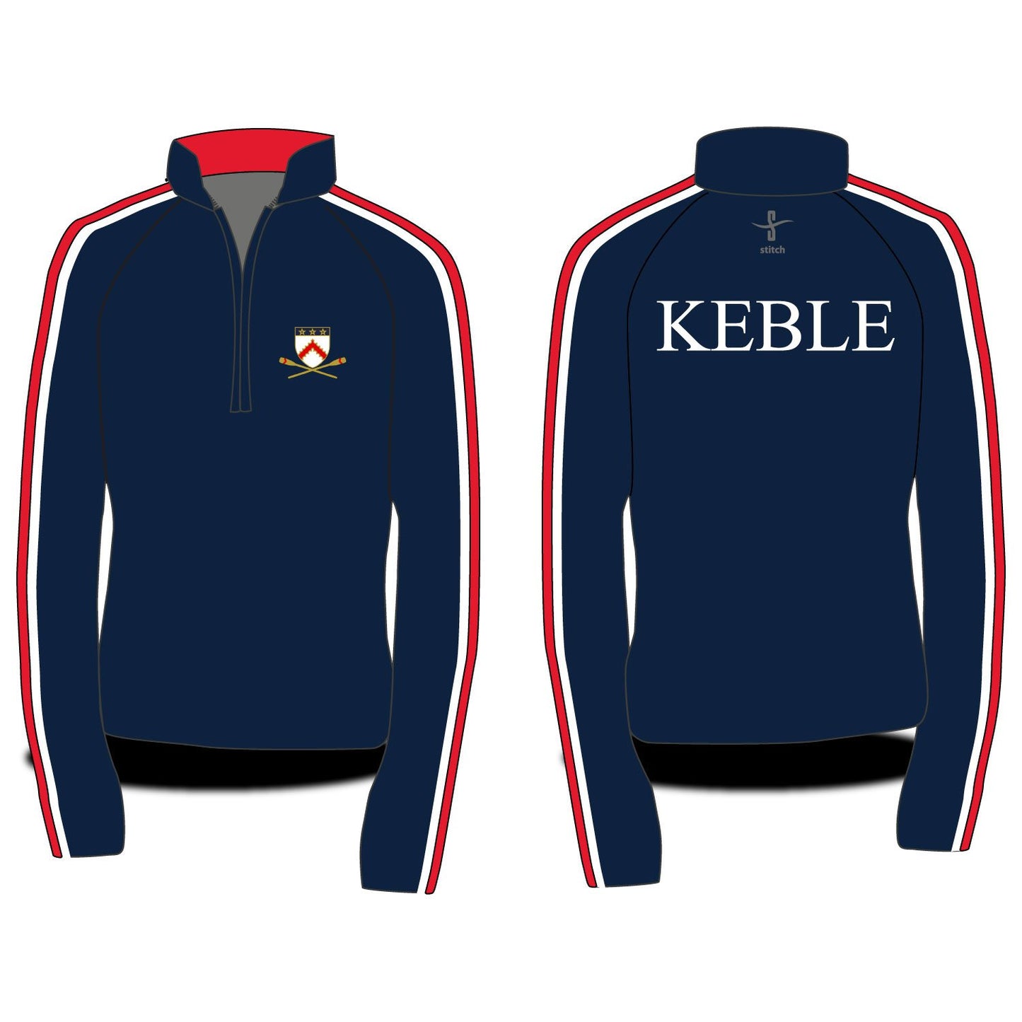 Keble College Oxford Dark Mornings Fleece