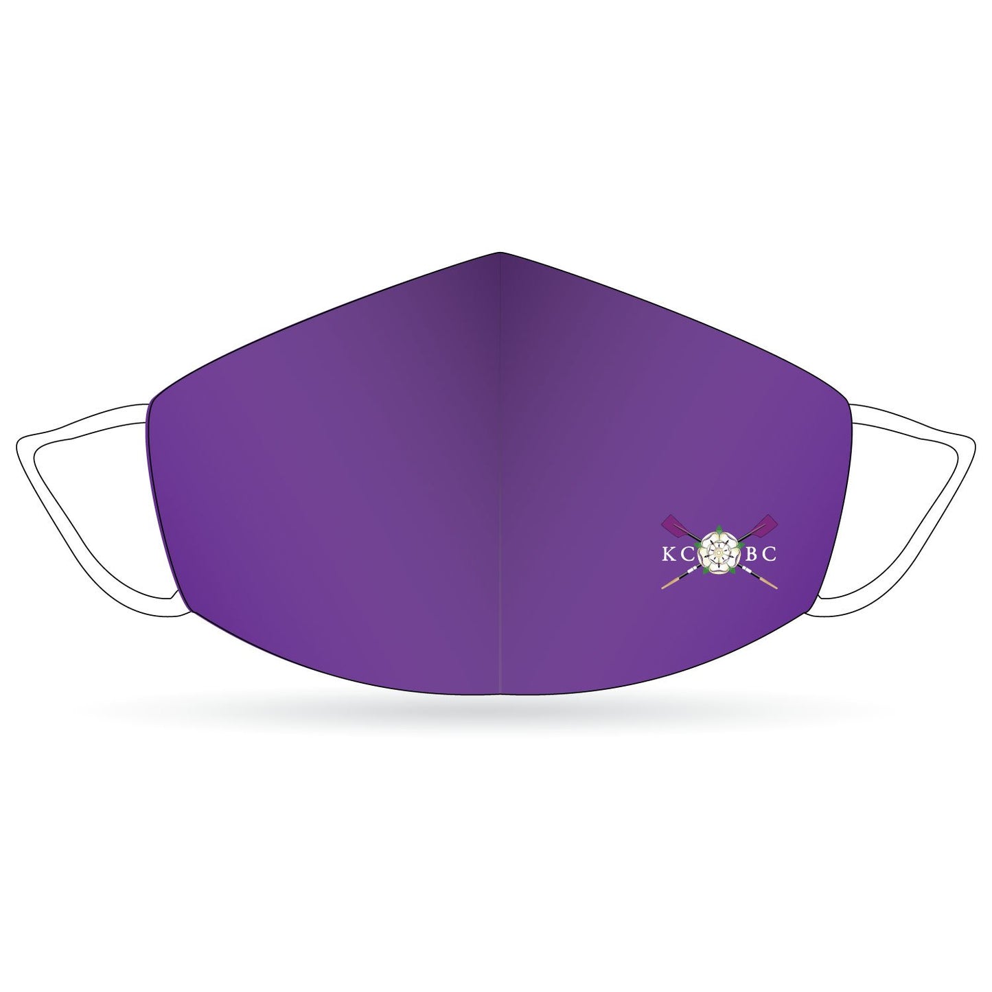 Kings College Cambridge Face Mask Single logo
