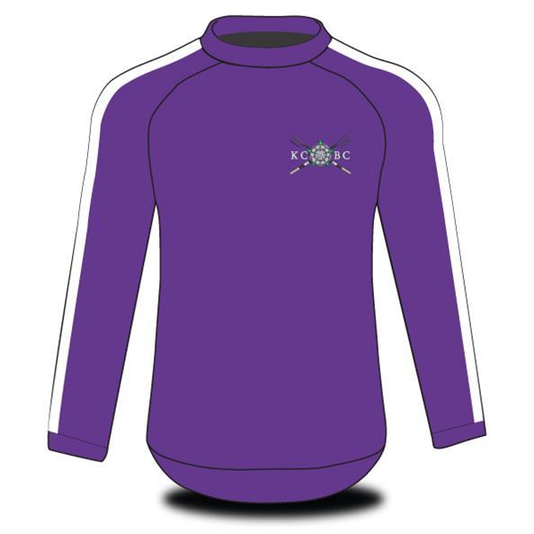 Kings College Cambridge Purple Tech Top L/S
