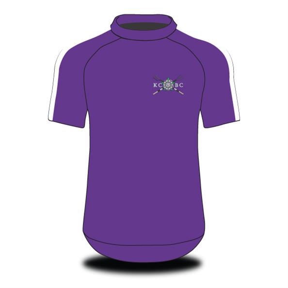 Kings College Cambridge Purple Tech Top S/S