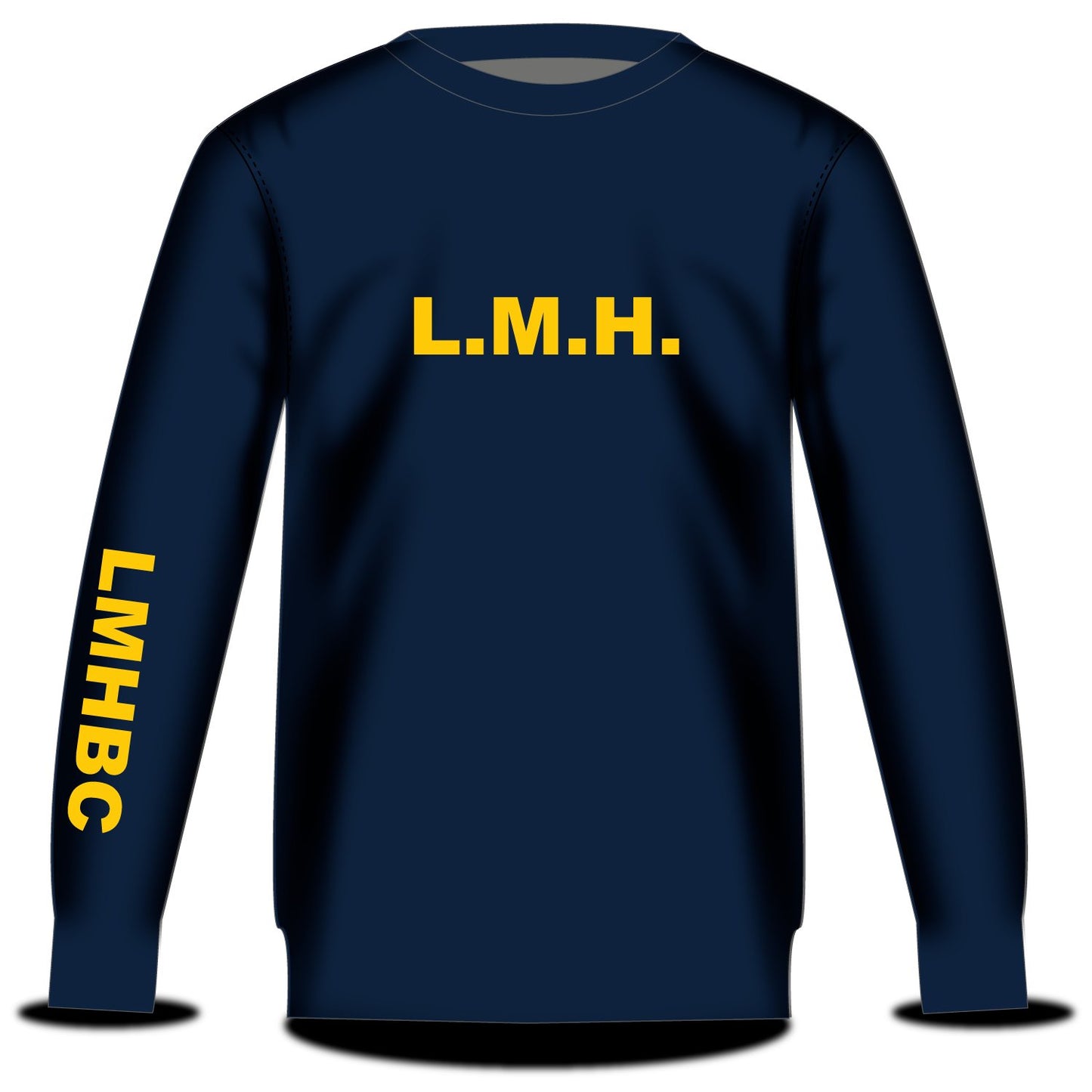 Lady Margaret Hall Boat Club Sweatshirt Retro Navy