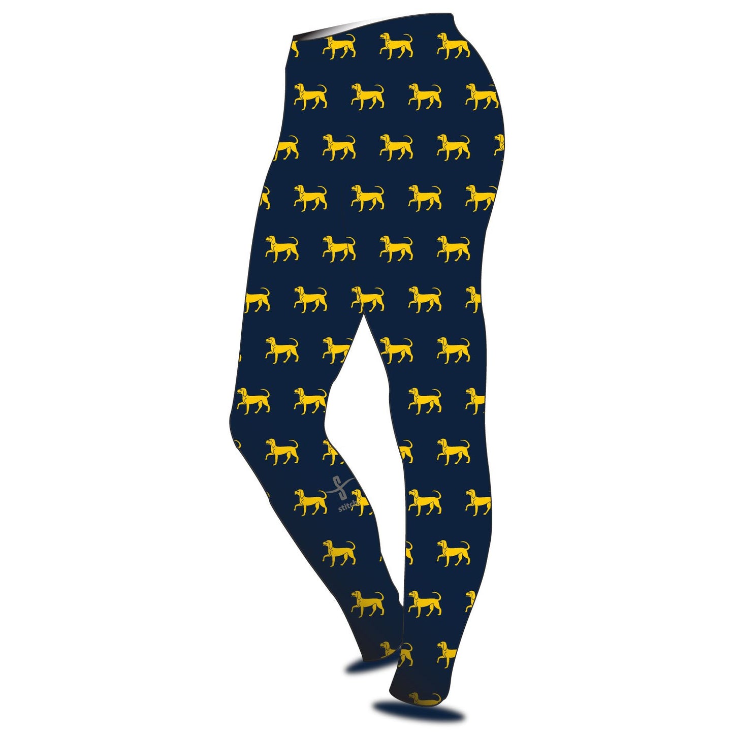 Lady Margaret Hall Dog Pattern Leggings