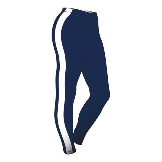 Homerton College Leggings - 2" White Stripe
