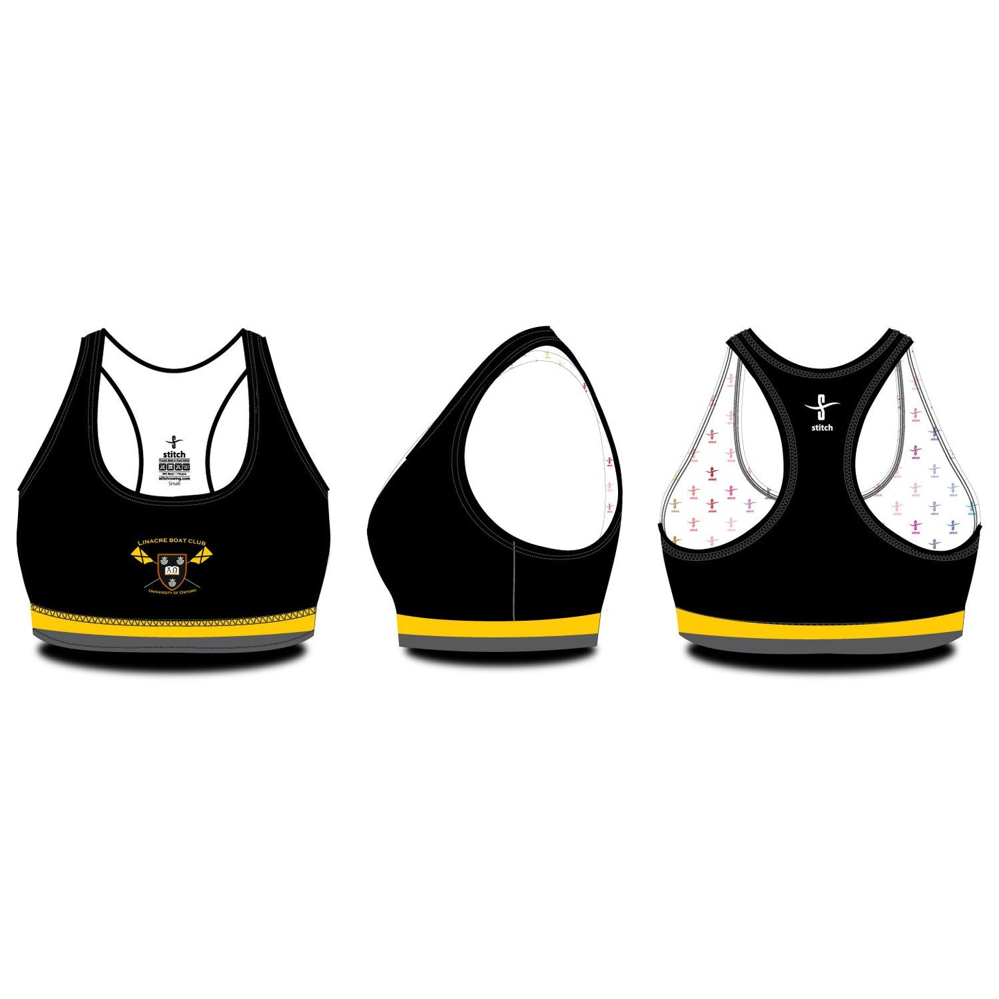 Linacre College 2 Tone Hem Sports Bra