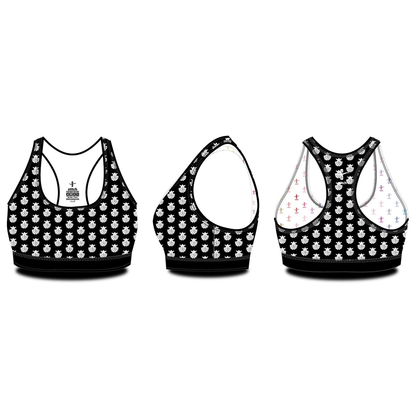 Linacre College Clam Sports Bra
