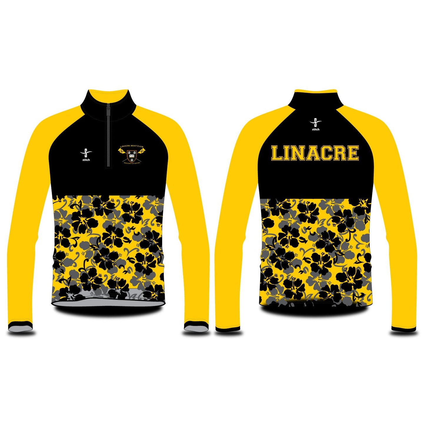 Linacre College Varsity Hibiscus Splash Jacket