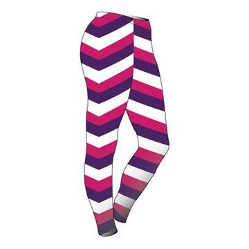 Loughborough University 'Multi Chevron' Leggings