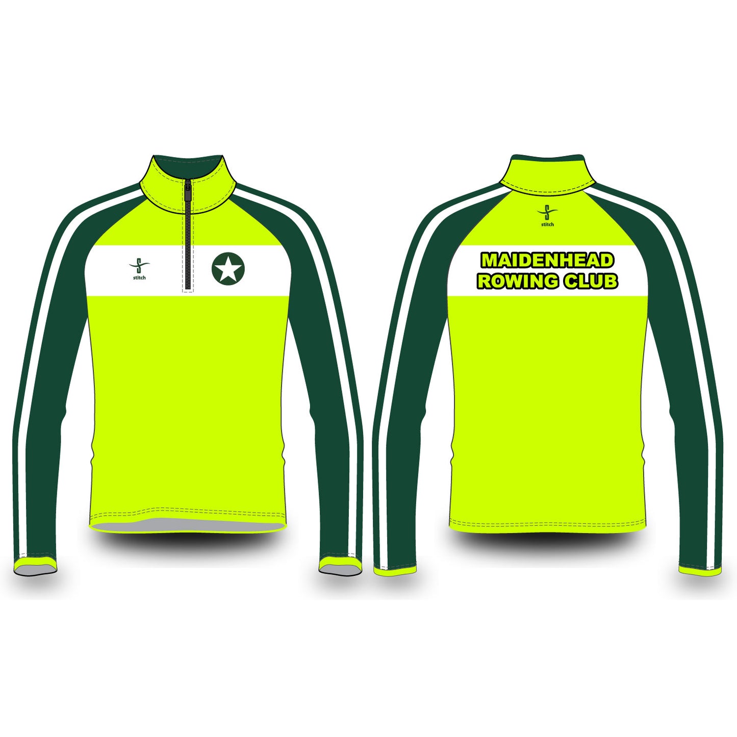 Maidenhead Rowing Club Fluorescent Varsity Splash Jacket