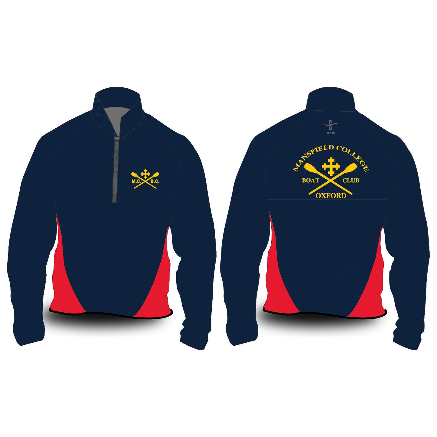 Mansfield College Boat Club Hardshell Splash Jacket