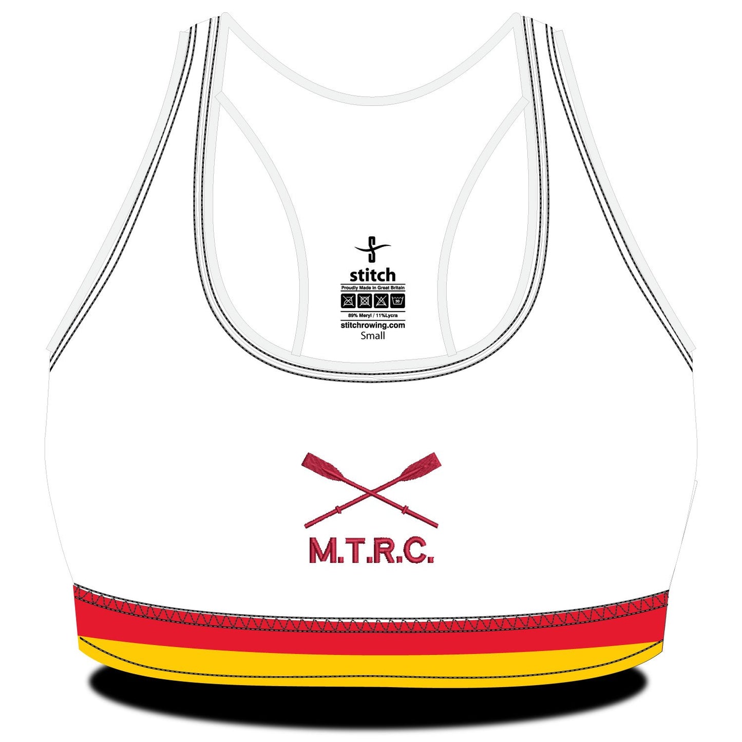 Medway Towns RC Sports Bra White