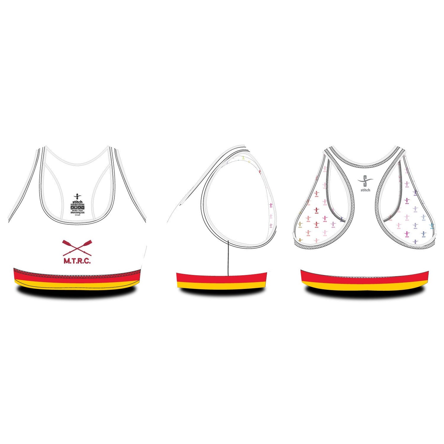 Medway Towns RC Sports Bra White