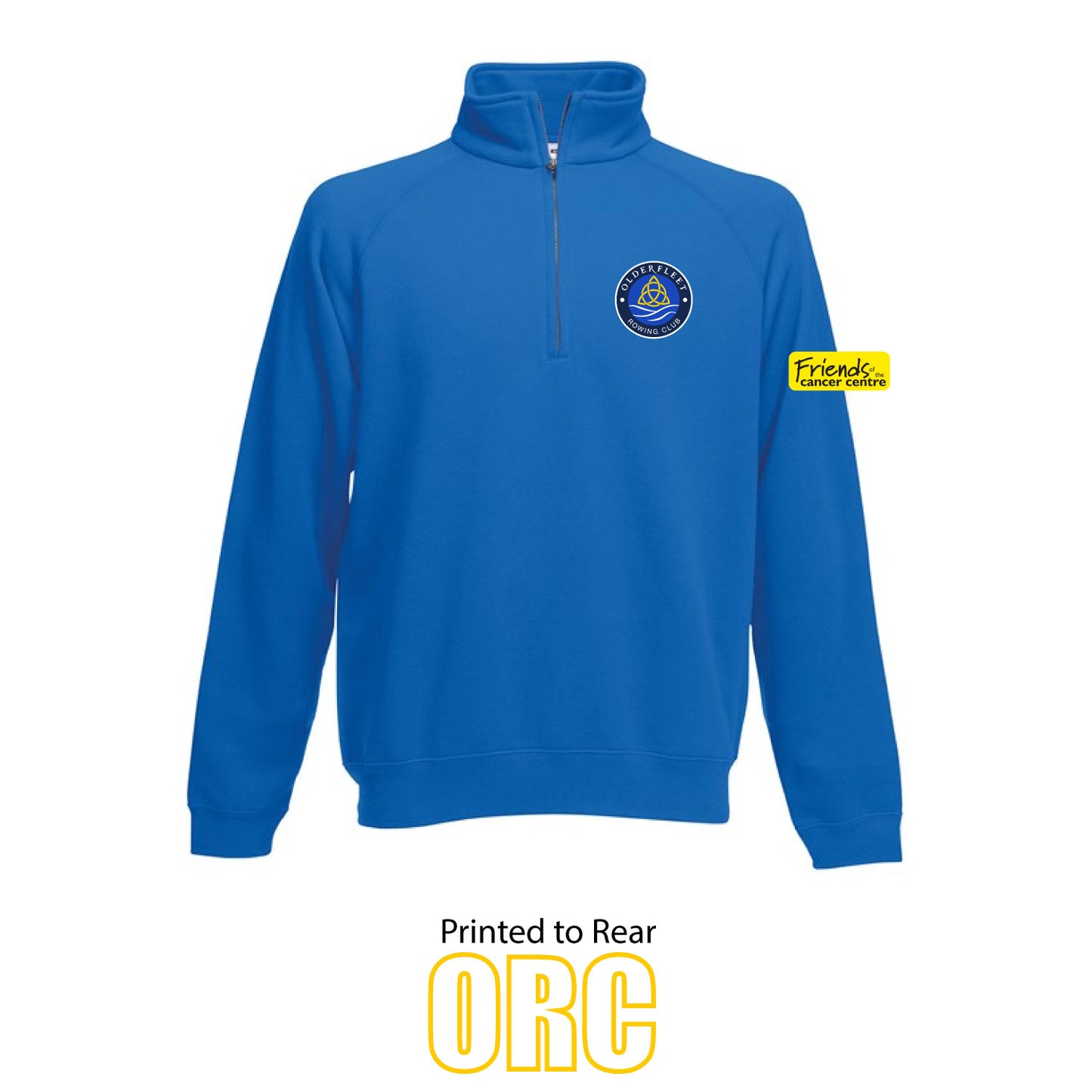 Olderfleet Rowing Club 1/4 Zip Sweatshirt