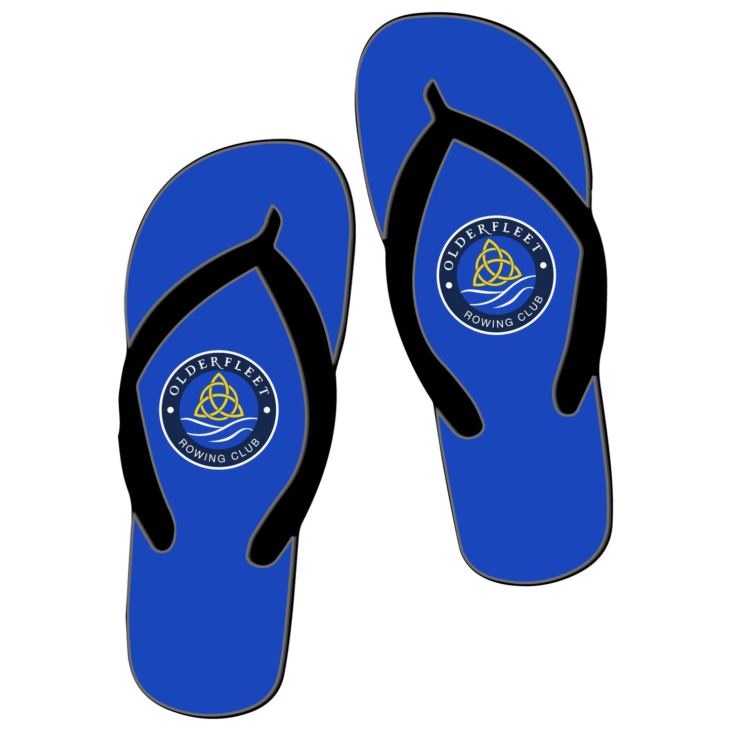 Olderfleet Rowing Club Flip Flops