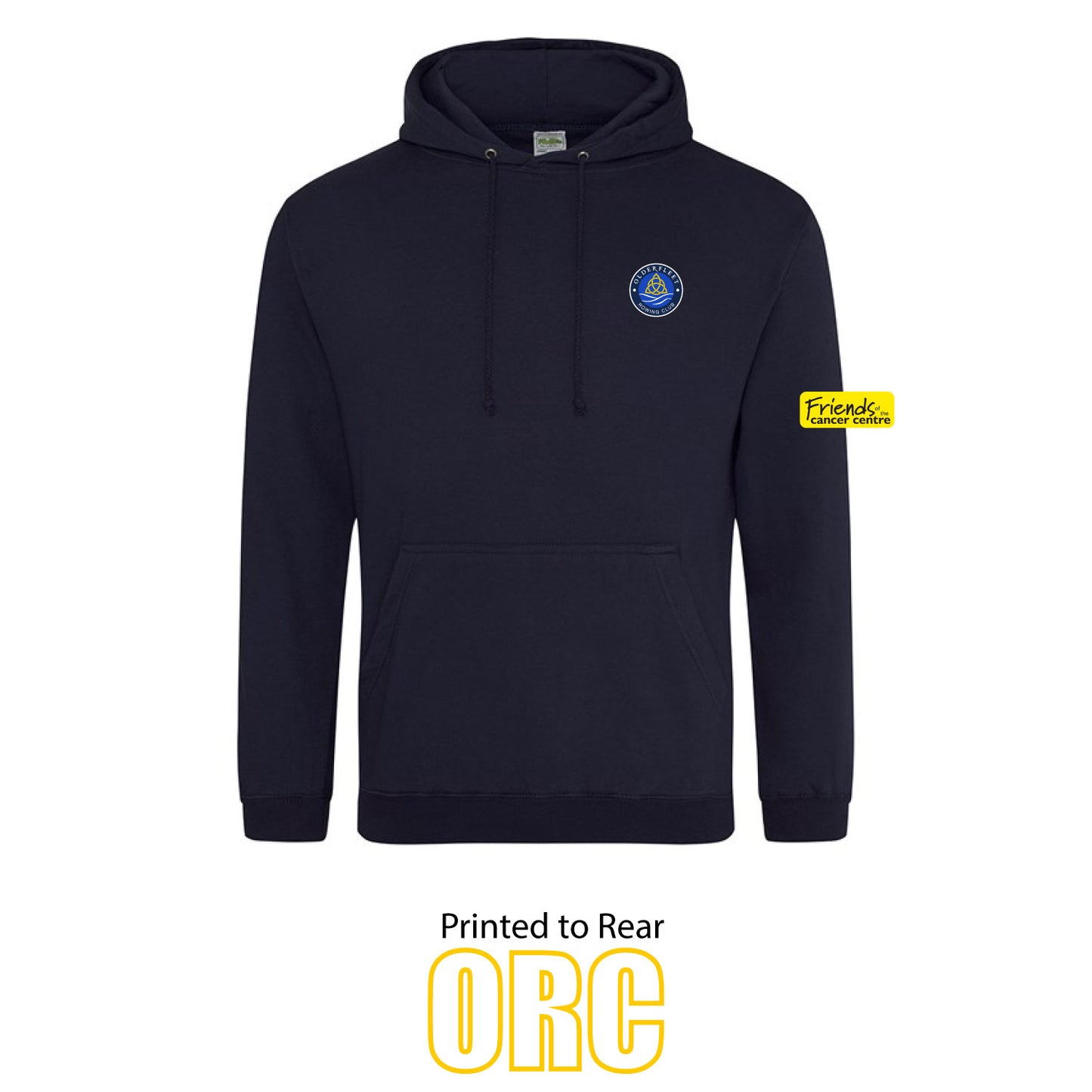 Olderfleet Rowing Club Navy Hoodie