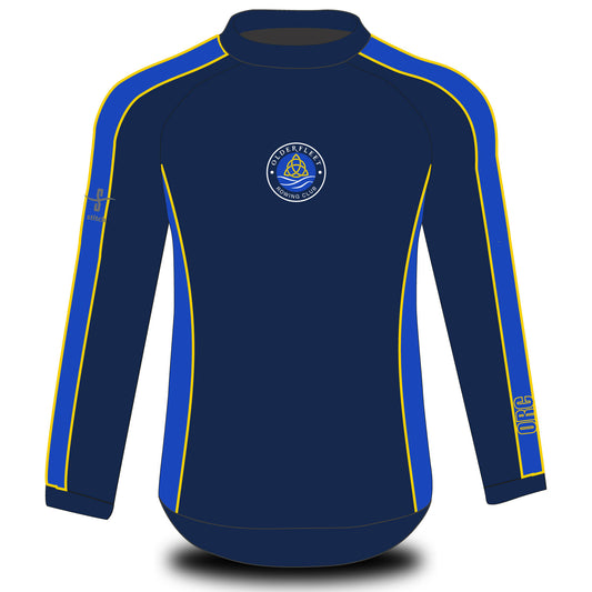 Olderfleet Rowing Club Side Stripe Tech Top Long Sleeve