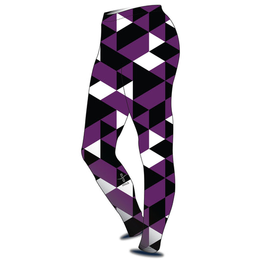 University of Portsmouth Sublimated Triangle Legging