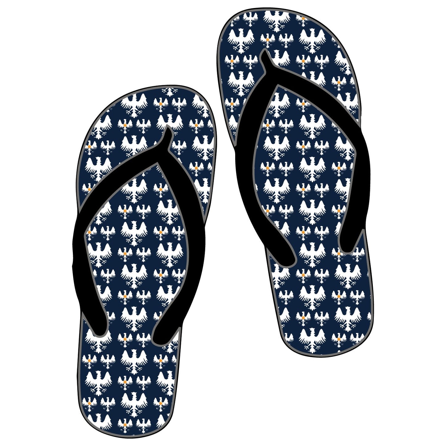 Queen's College Oxford Flip Flops