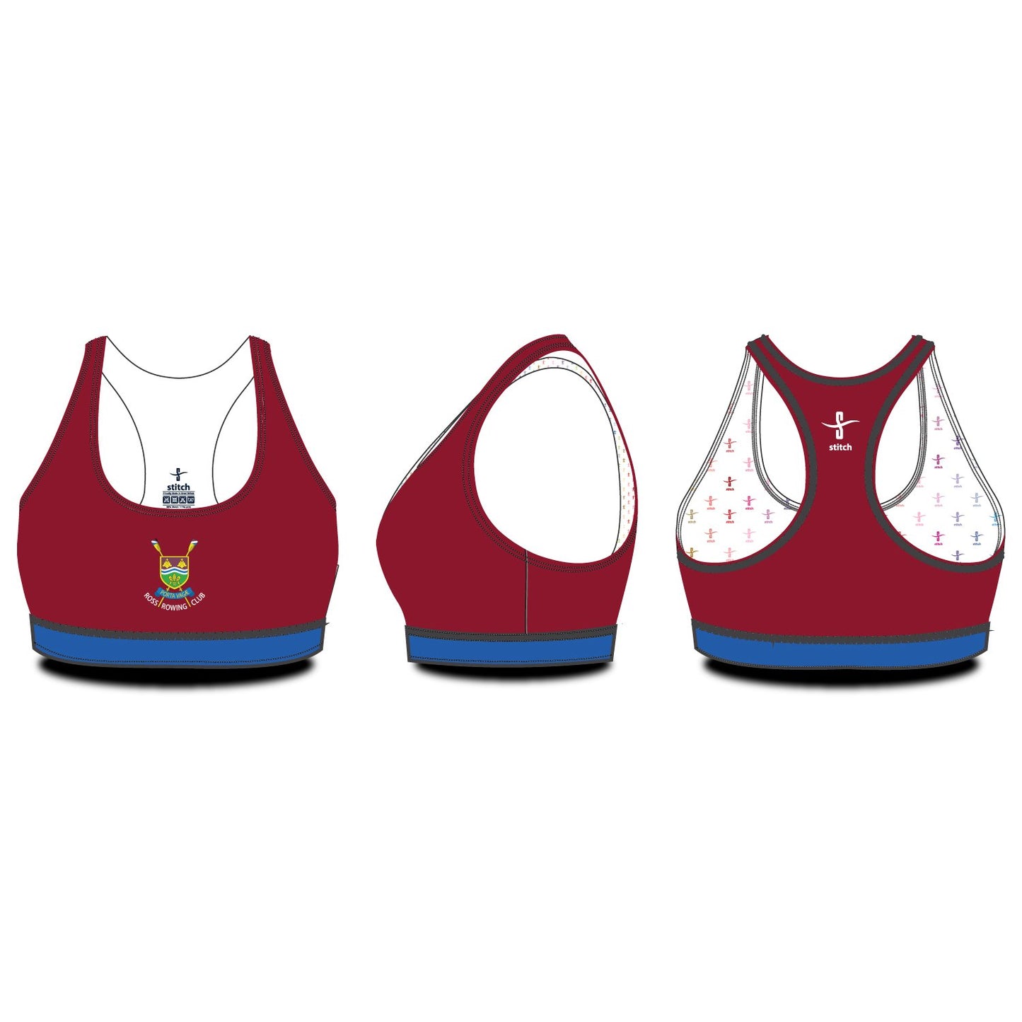 Ross RC Contrast Sports Bra