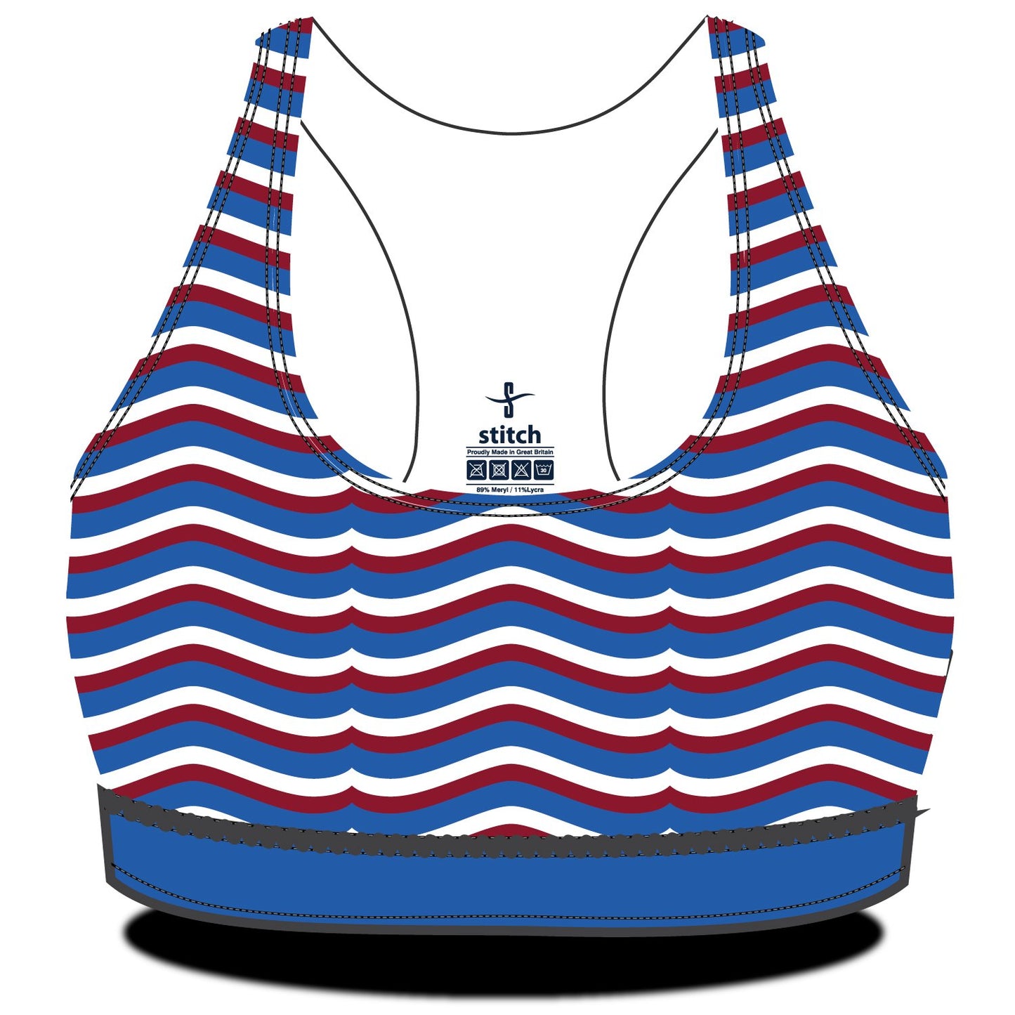 Ross RC Waves Sports Bra