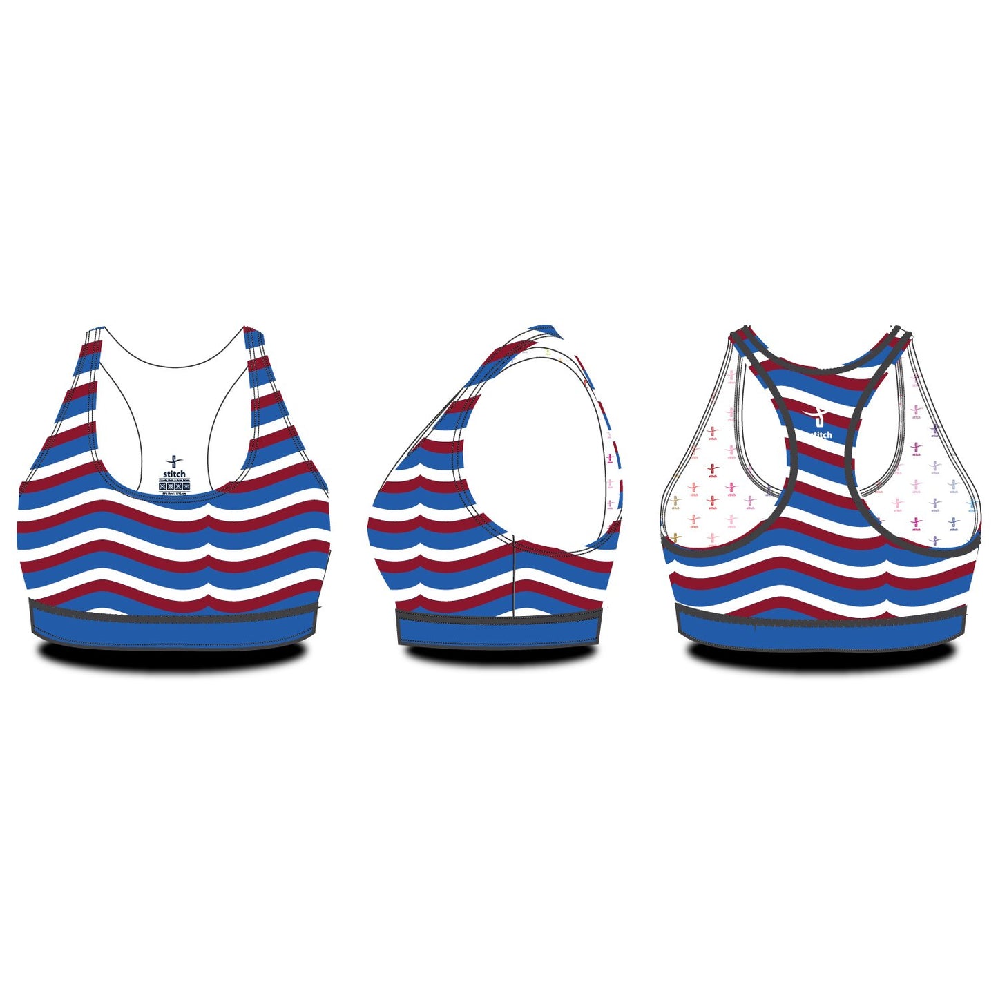 Ross RC Waves Sports Bra