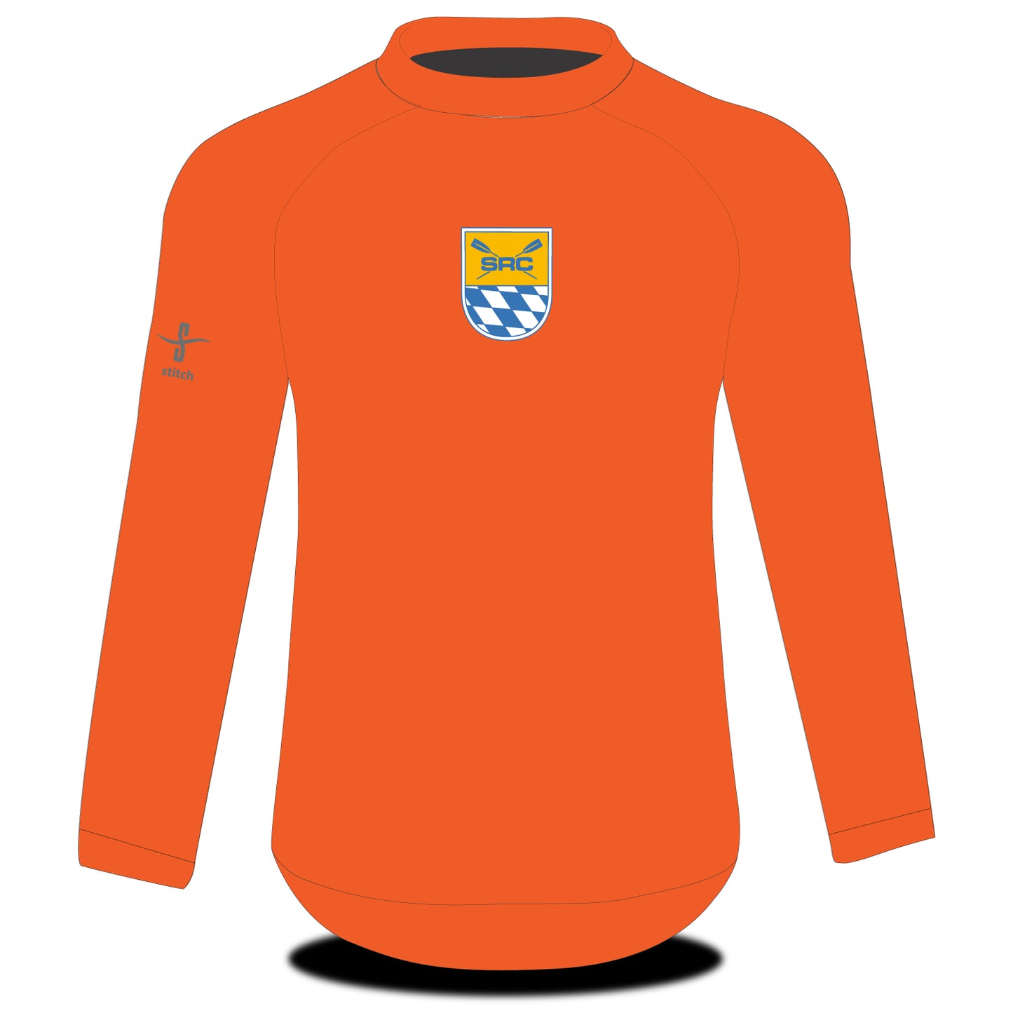 Schleissheimer Ruderclub Long Sleeve Tech Top Orange