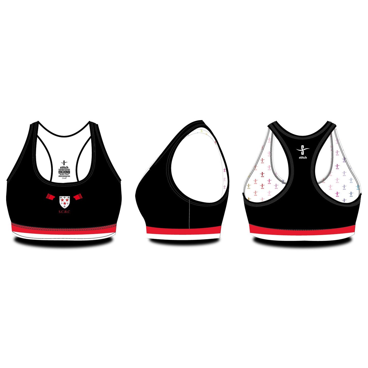 Somerville College Oxford Sports Bra 2Tone
