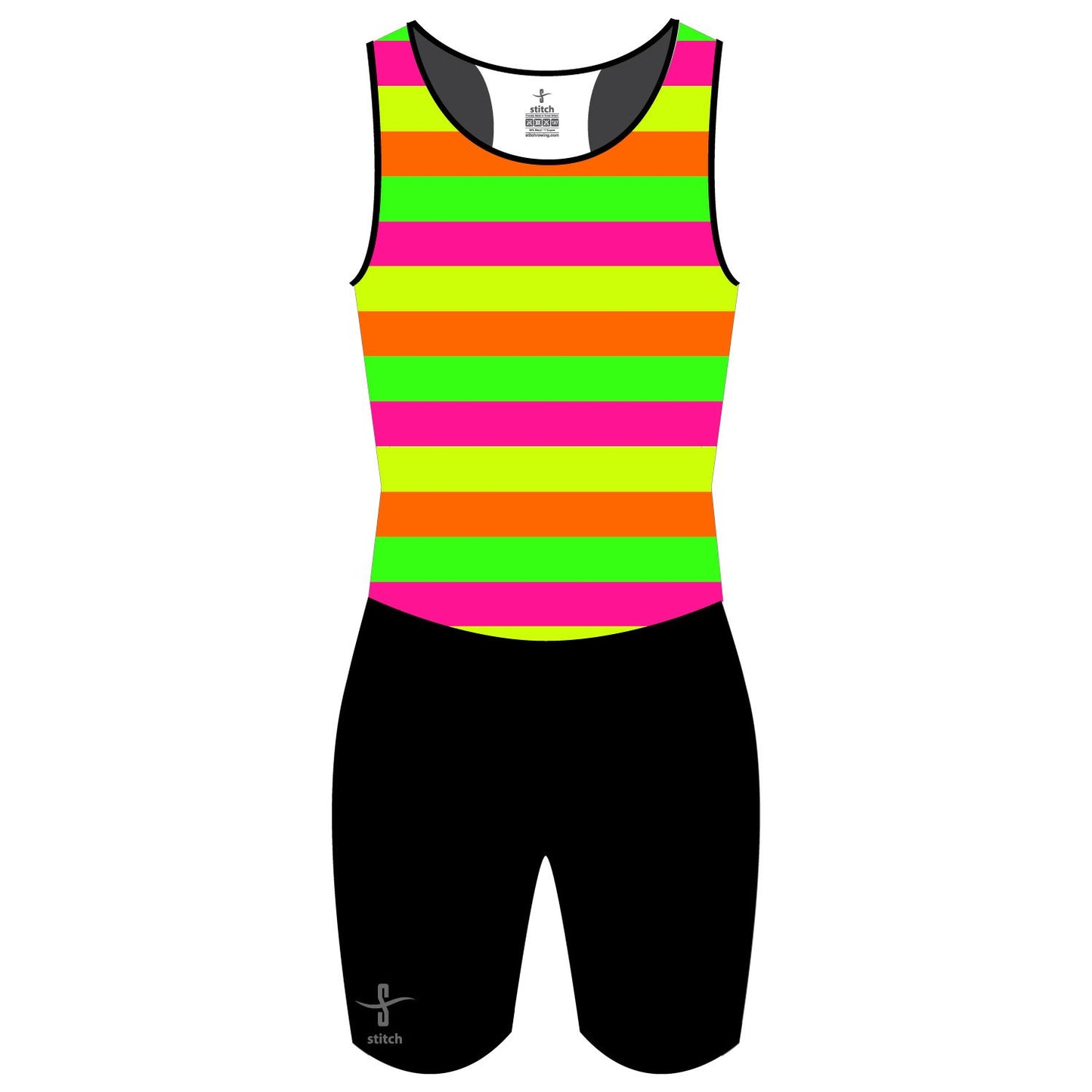 Stitch Rowing Fluo Stripes AIO