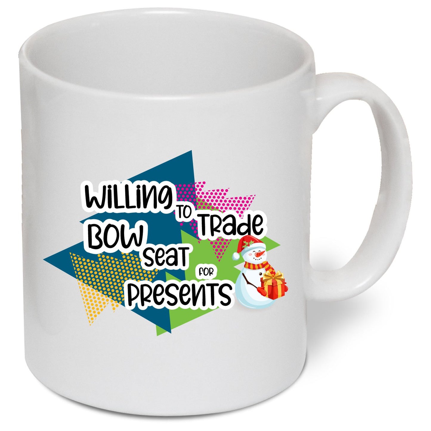 Stitch Rowing Bow Seat for Presents Mug