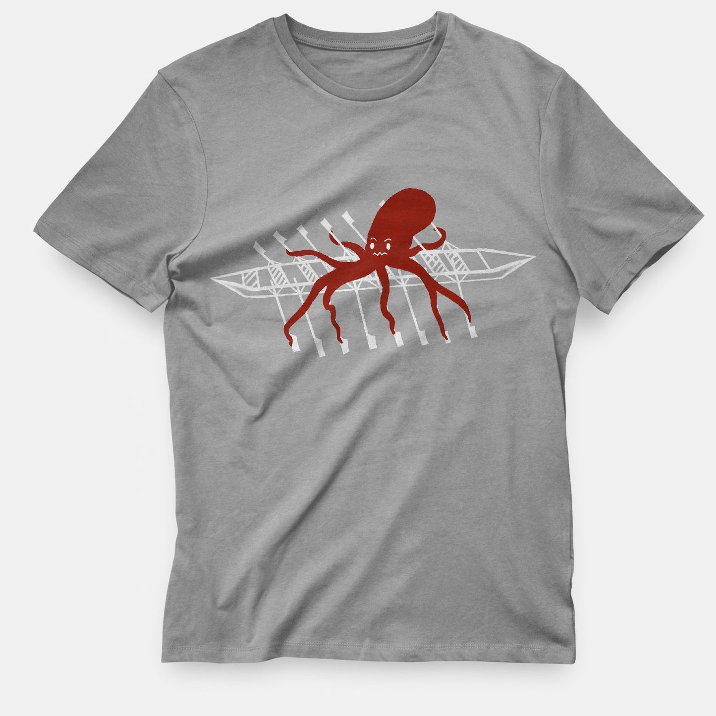 Stitch Rowing Octopus T-shirt