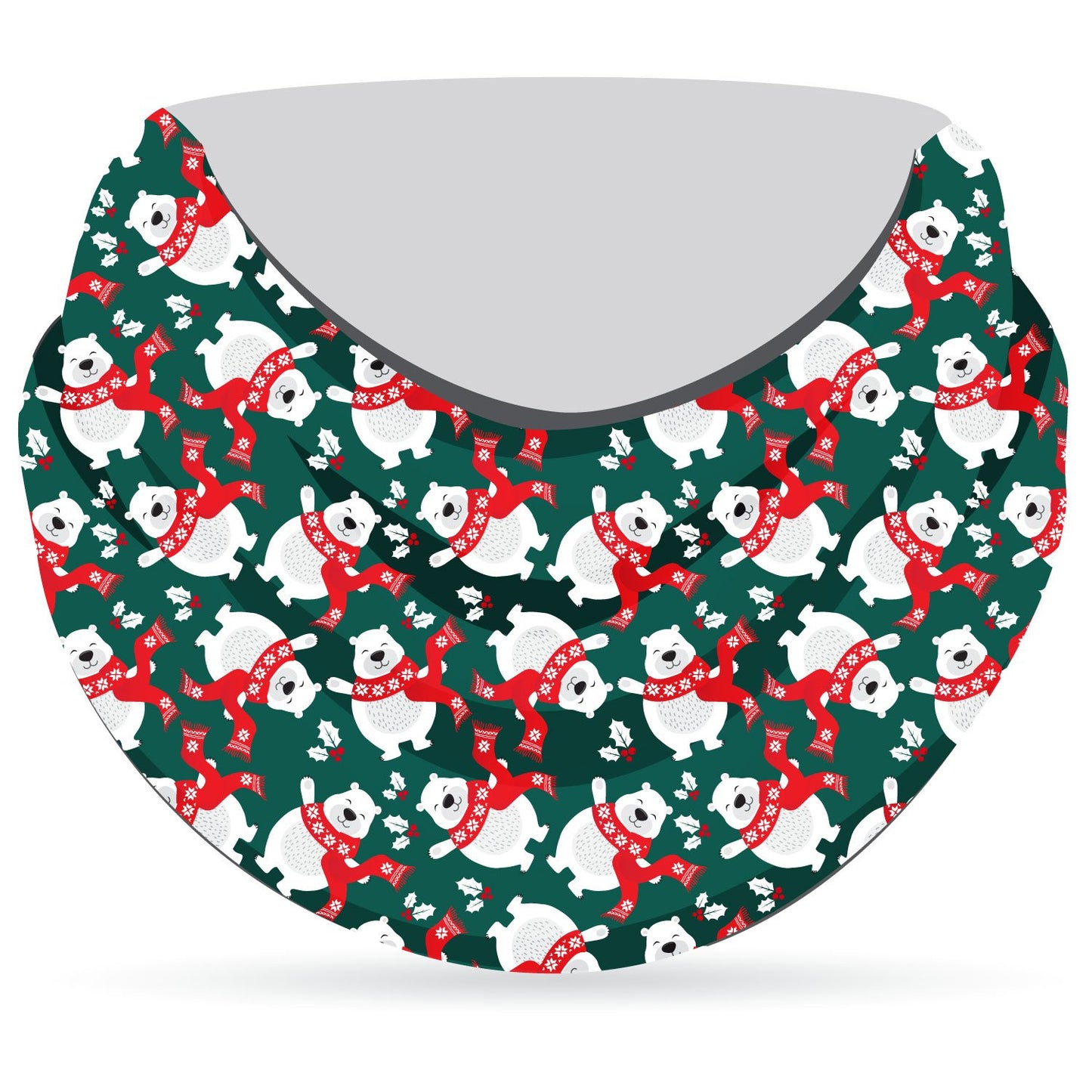 Stitch Rowing Snood Christmas Polar Bears