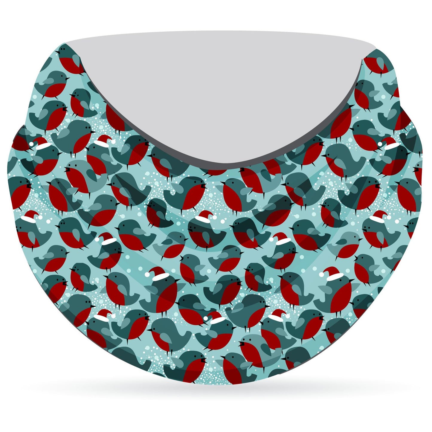Stitch Rowing Snood Christmas Robins