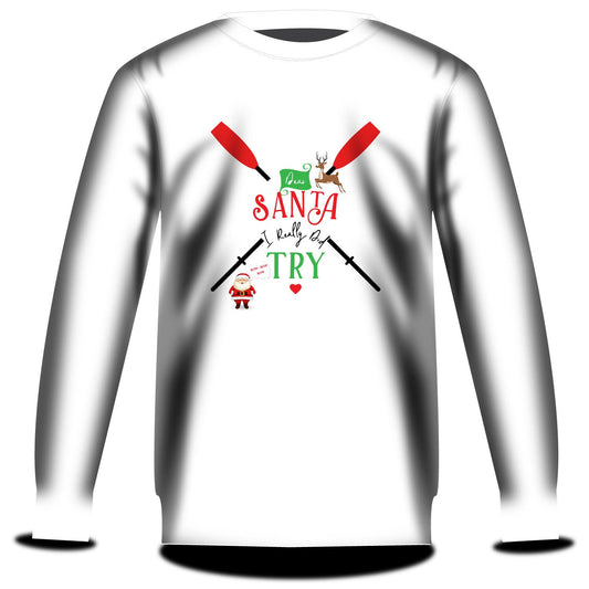 Stitch Rowing I Did Try Sweatshirt