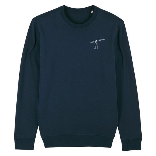 Stitch Rowing Lift Boat Sweatshirt Navy