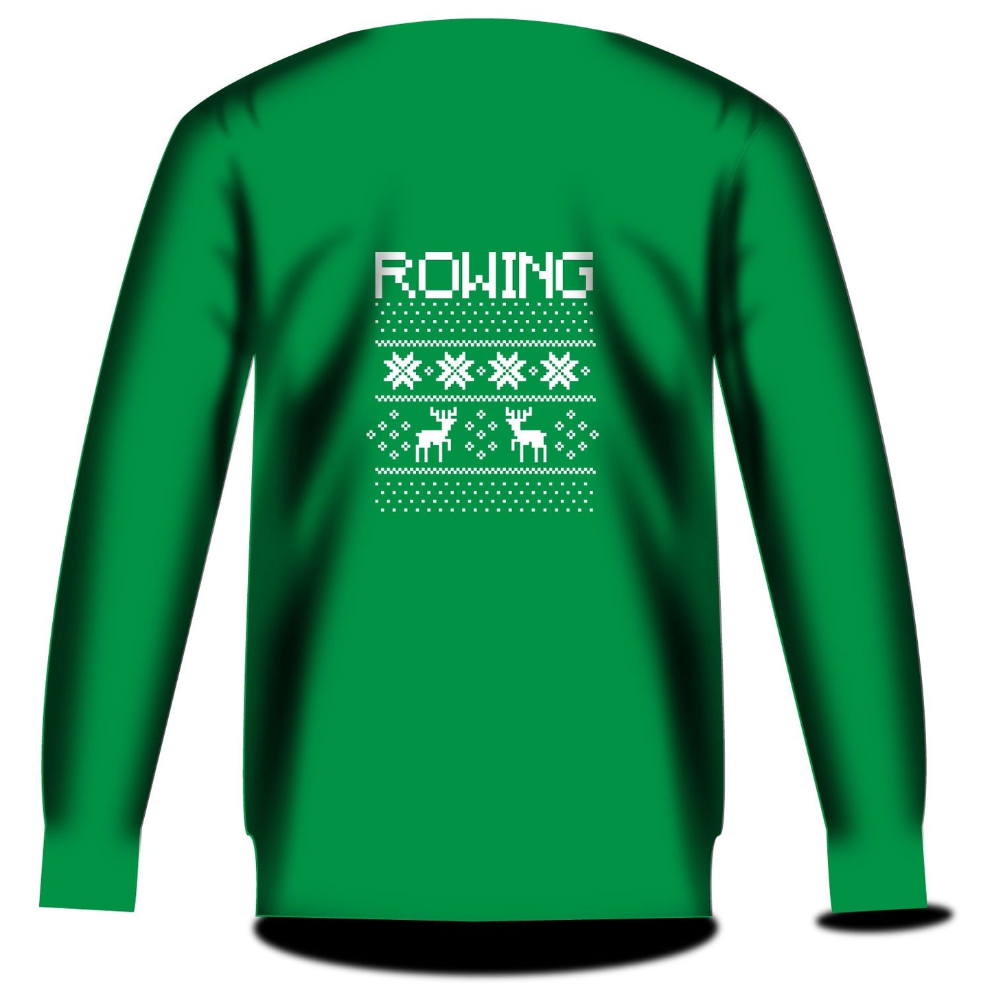 Stitch Rowing Xmas Jumper Sweatshirt